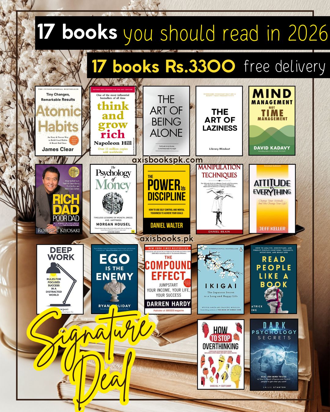 Growth bundle of 17 Books Rs.3300