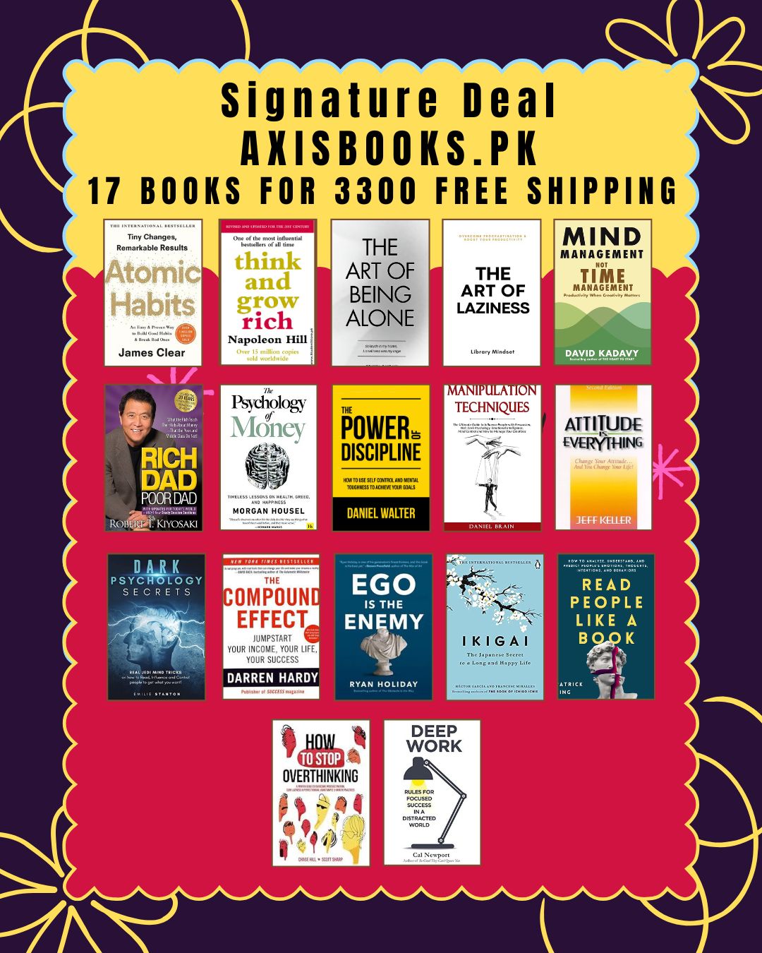 Growth bundle of 17 Books Rs.3300