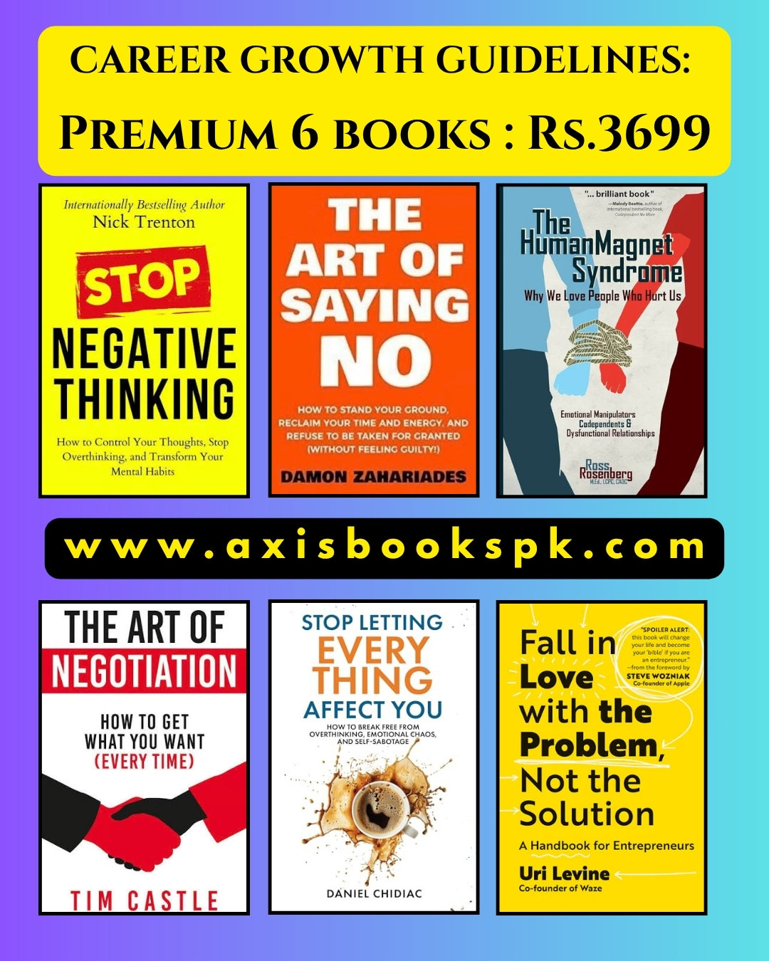 Career Growth guidelines : 6 books Rs 3699