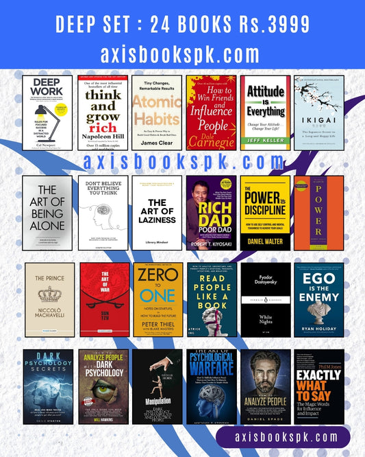 Deep set : 24 books Rs.3999+300 delivery