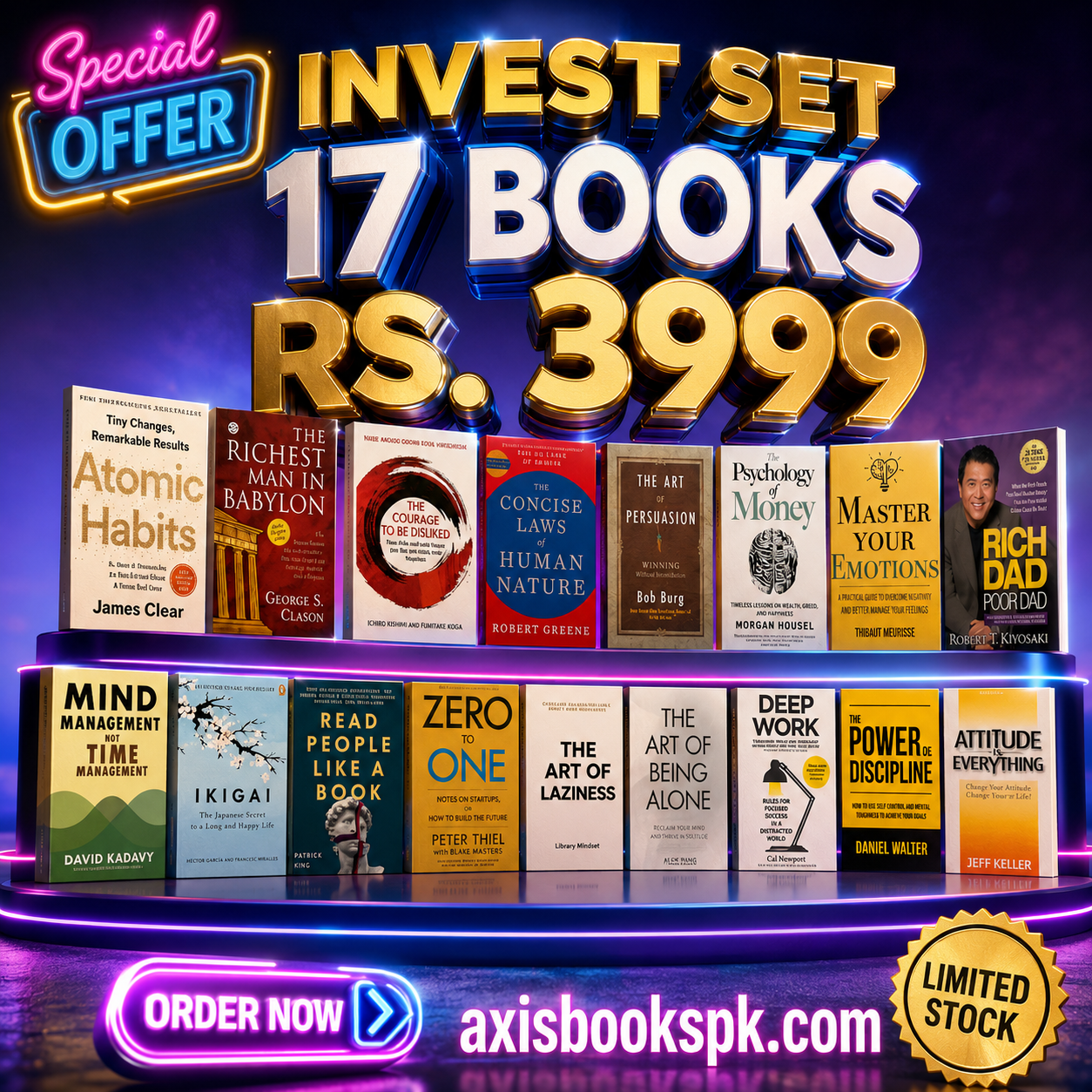 Growth bundle of 17 books Rs.3999