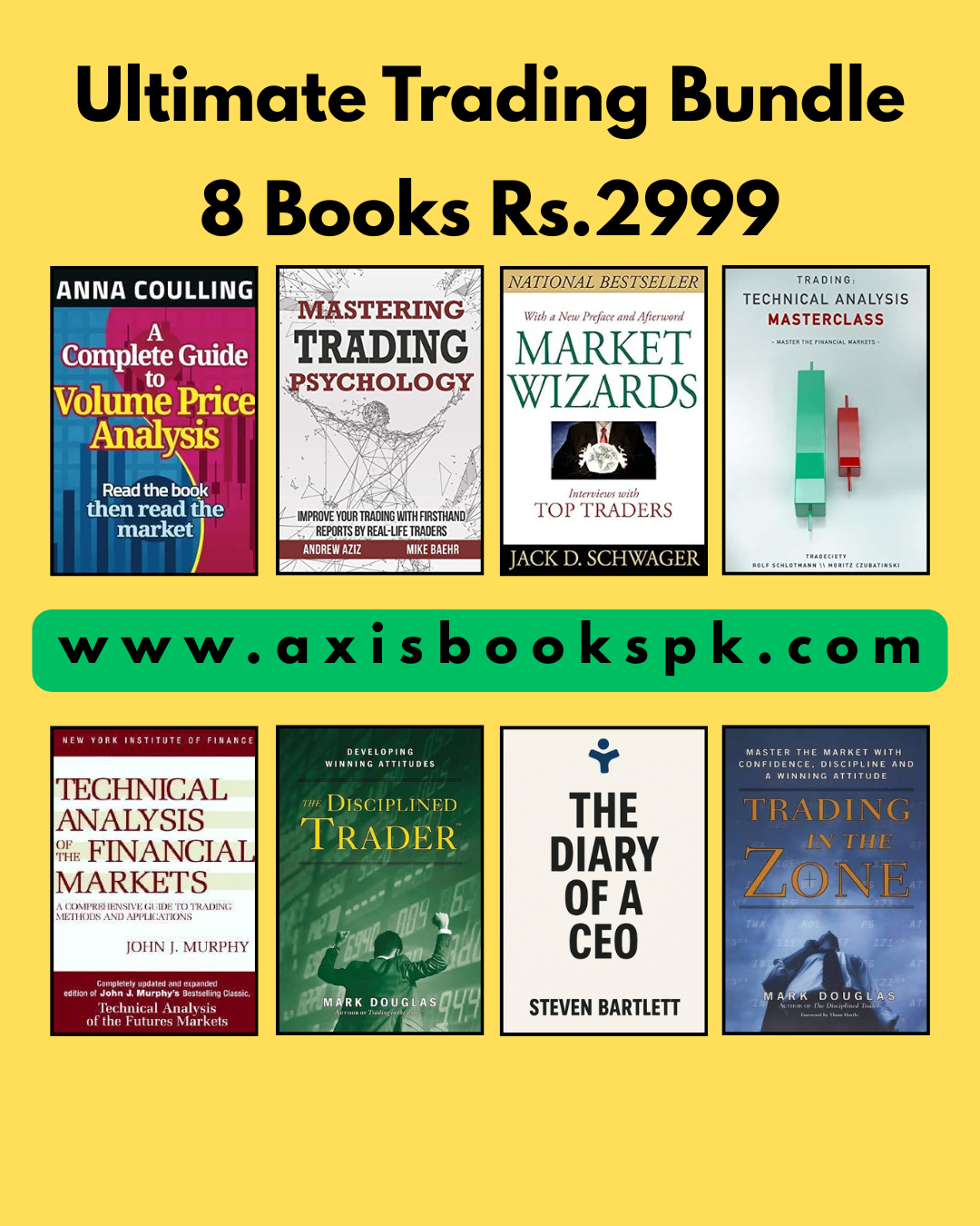 Ultimate Trading Bundle 8 Books: Rs.2999+300 delivery