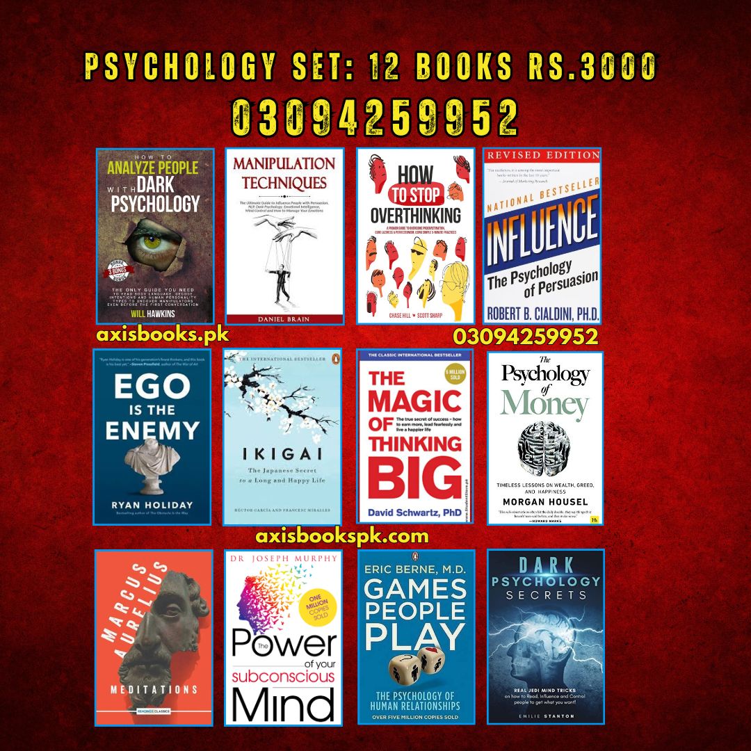 Psychology Book Set – 10 Books for Rs.3000