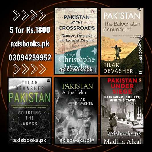 5 Books on Pakistan – Rs.1800