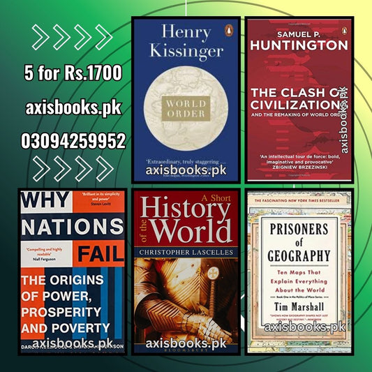 Global Affairs & History Bundle – 5 Books for Rs.1699