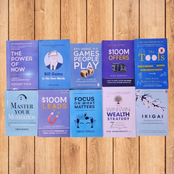 Set of 10 books