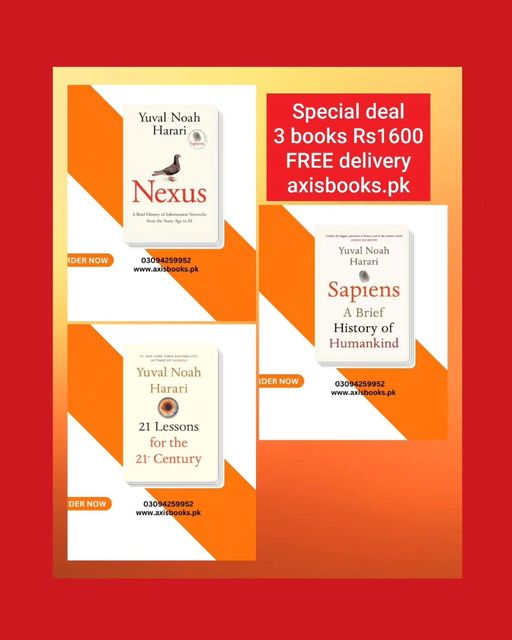 Nexus set of 3 books