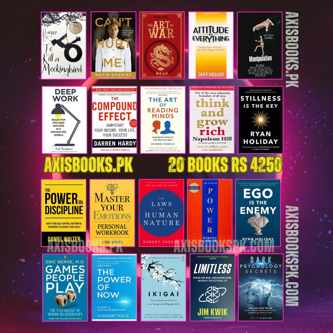 Ego set of 20 Books Set – Rs 4250 free delivery