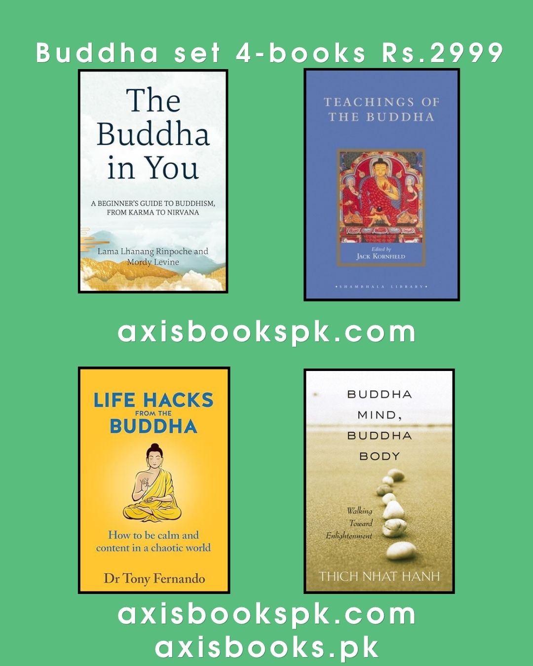 Buddha Set 4 Books