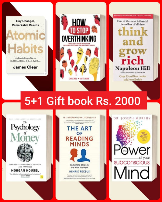 12.12 SALE: Buy 5 get 1 gift book