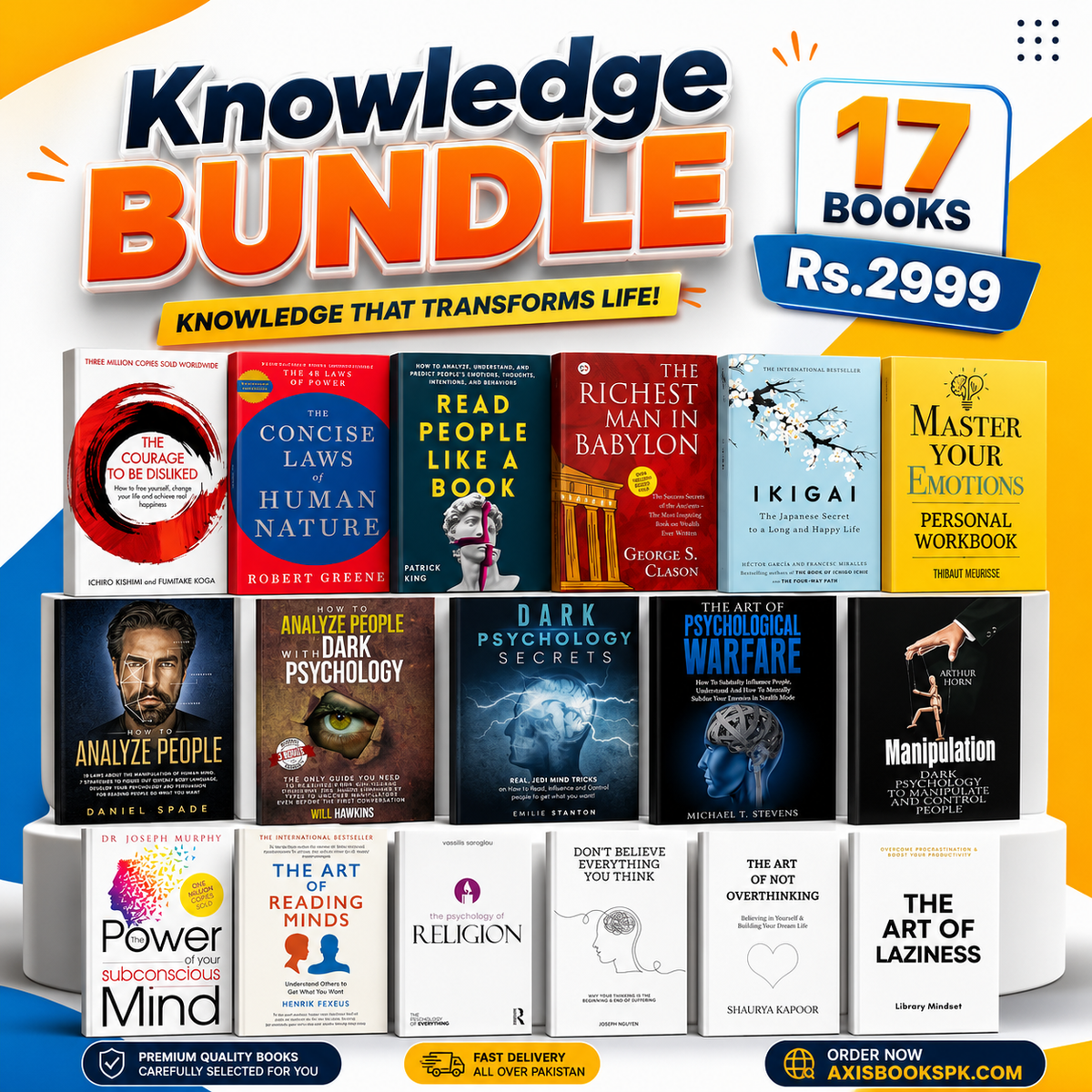 Knowledge Bundle – 17 Books Rs.2999