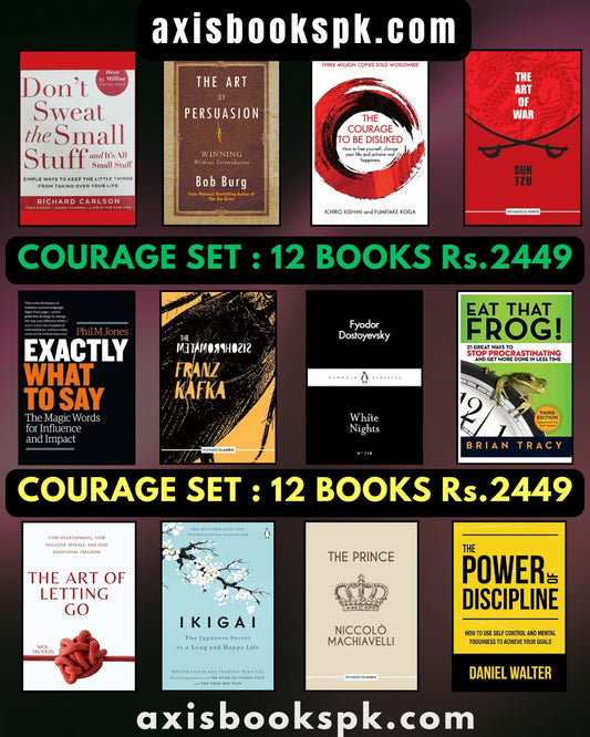 Courage set—12 books Rs. 2449+300 delivery