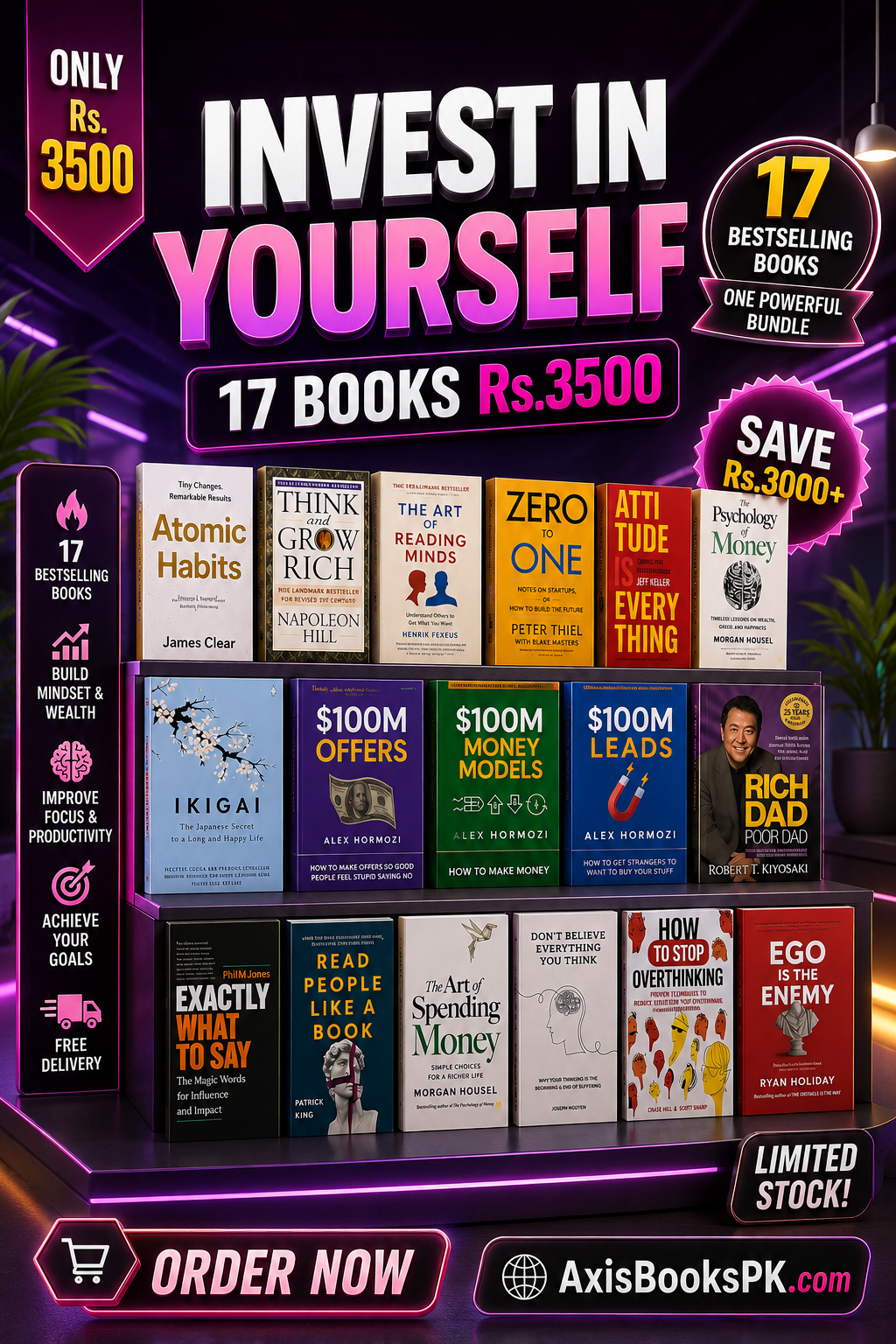 Growth bundle of 17 books Rs.3499