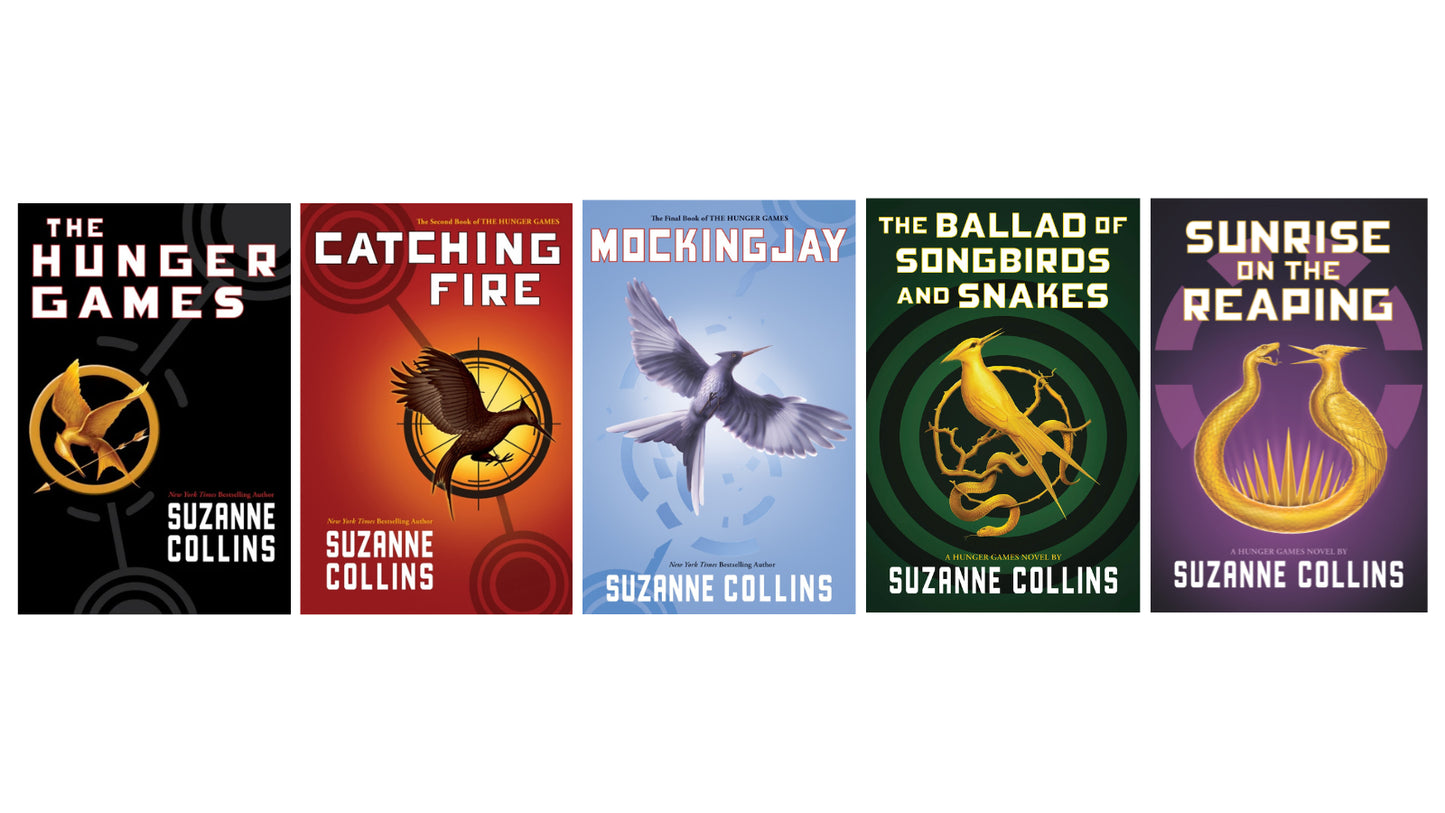 The Hunger Games series by Suzanne Collins: Premium quality