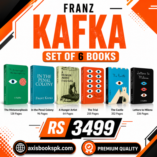 Franz Kafka Set of 6 Books
