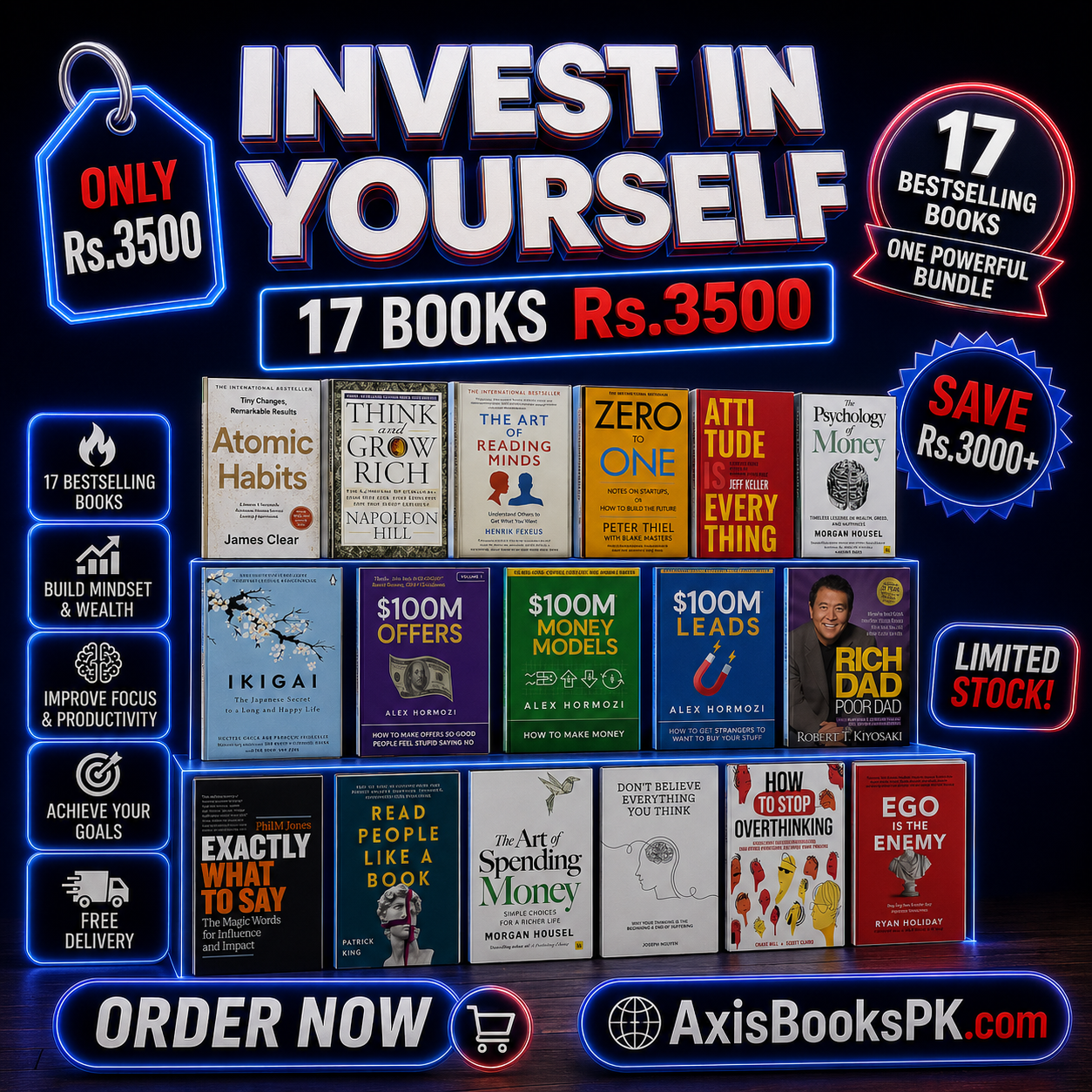 Growth bundle of 17 books Rs.3499