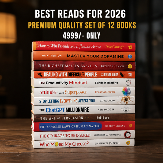 12-Books Self Growth [A+ Quality] Rs.4999