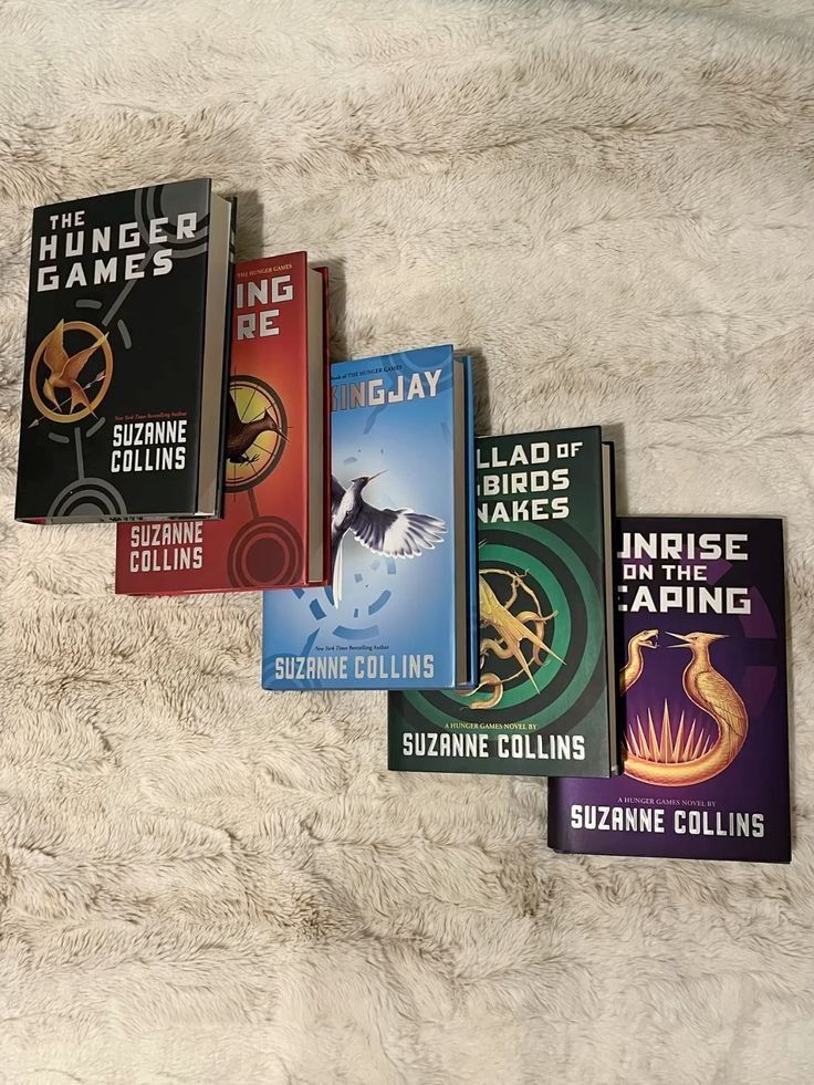 The Hunger Games series by Suzanne Collins: Premium quality