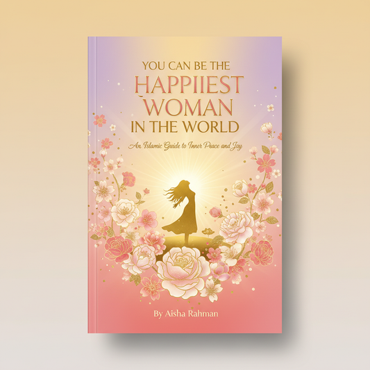 You Can Be the Happiest Woman in the World book cover - Islamic guide to happiness and fulfillment