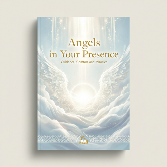Angels in Your Presence book cover - Islamic guide to angels and spiritual awareness