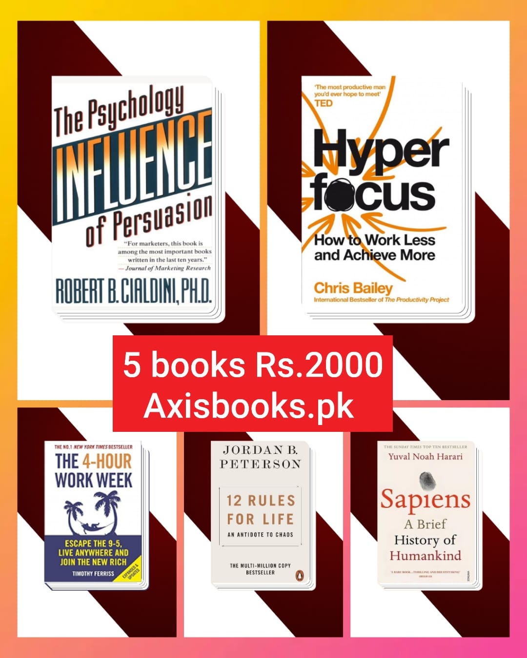 Influence Deal – 5 Books set