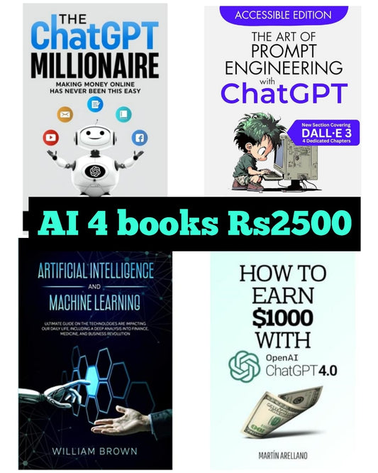 AI 4 Books Bundle – Rs.2500