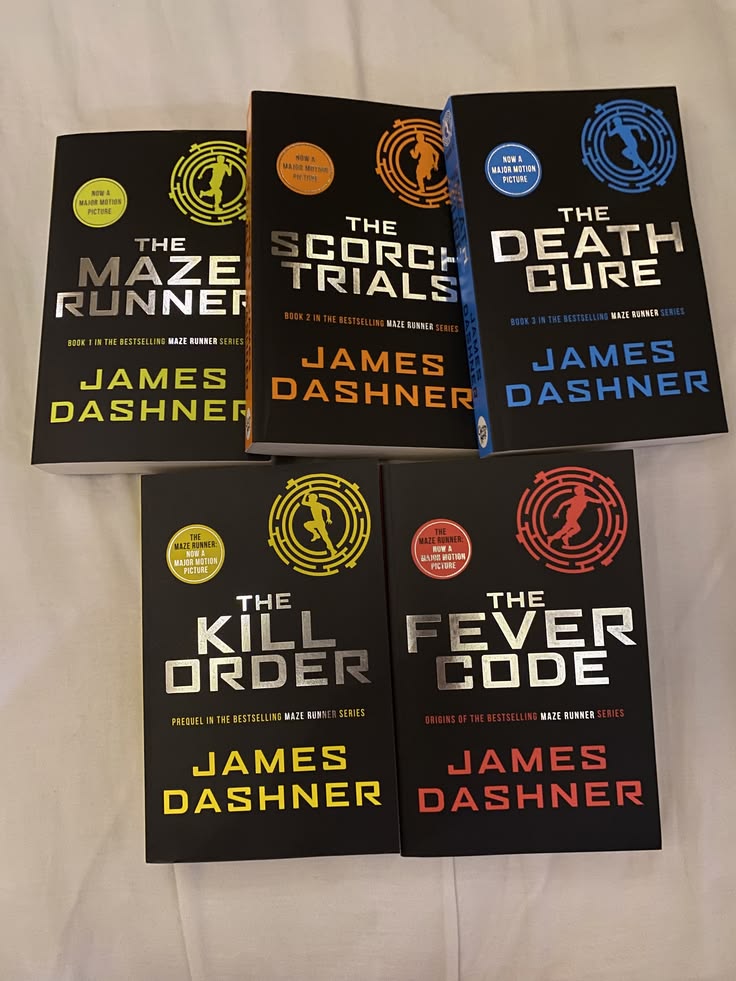 The Maze Runner five-book set