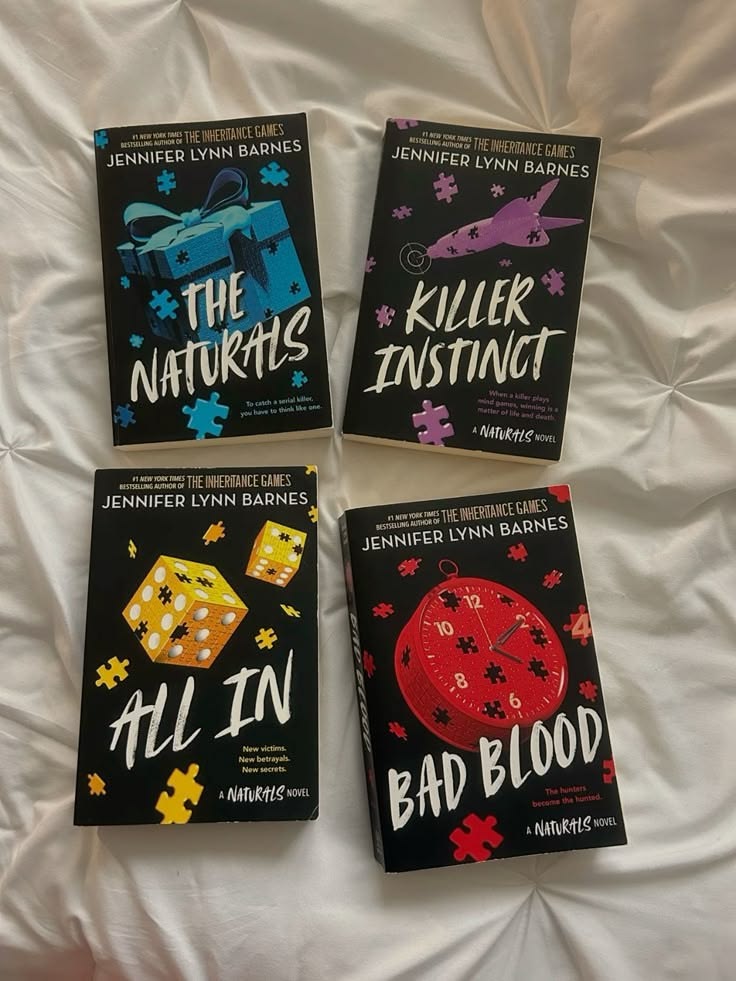The Naturals, Killer Instinct, All In and Bad Blood four-book set