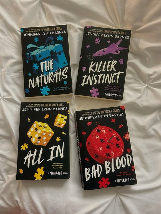 The Naturals, Killer Instinct, All In and Bad Blood four-book set