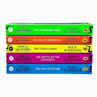 Percy Jackson and the Olympians original five-book set
