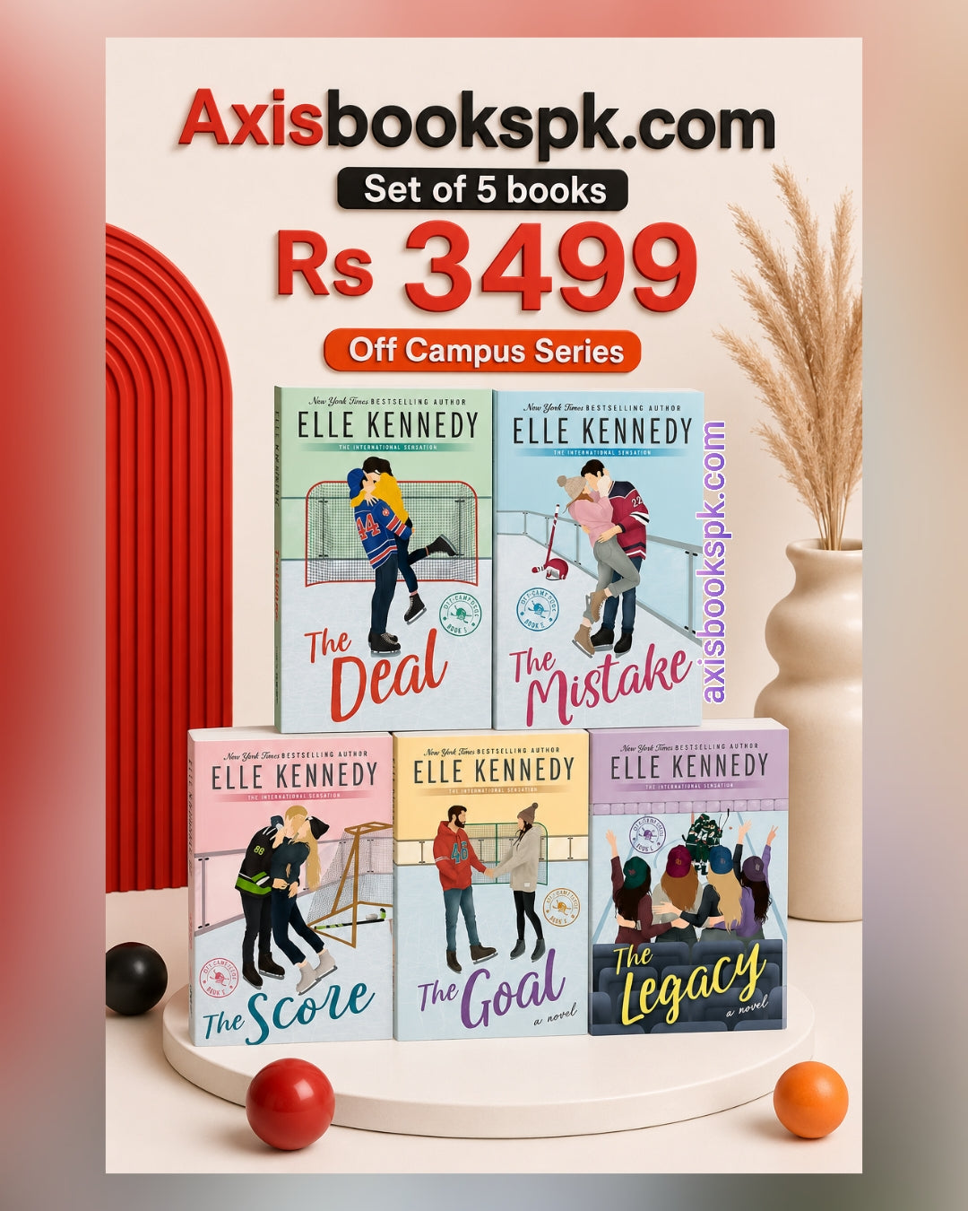 Off Campus Series set of 5 books Rs 3499