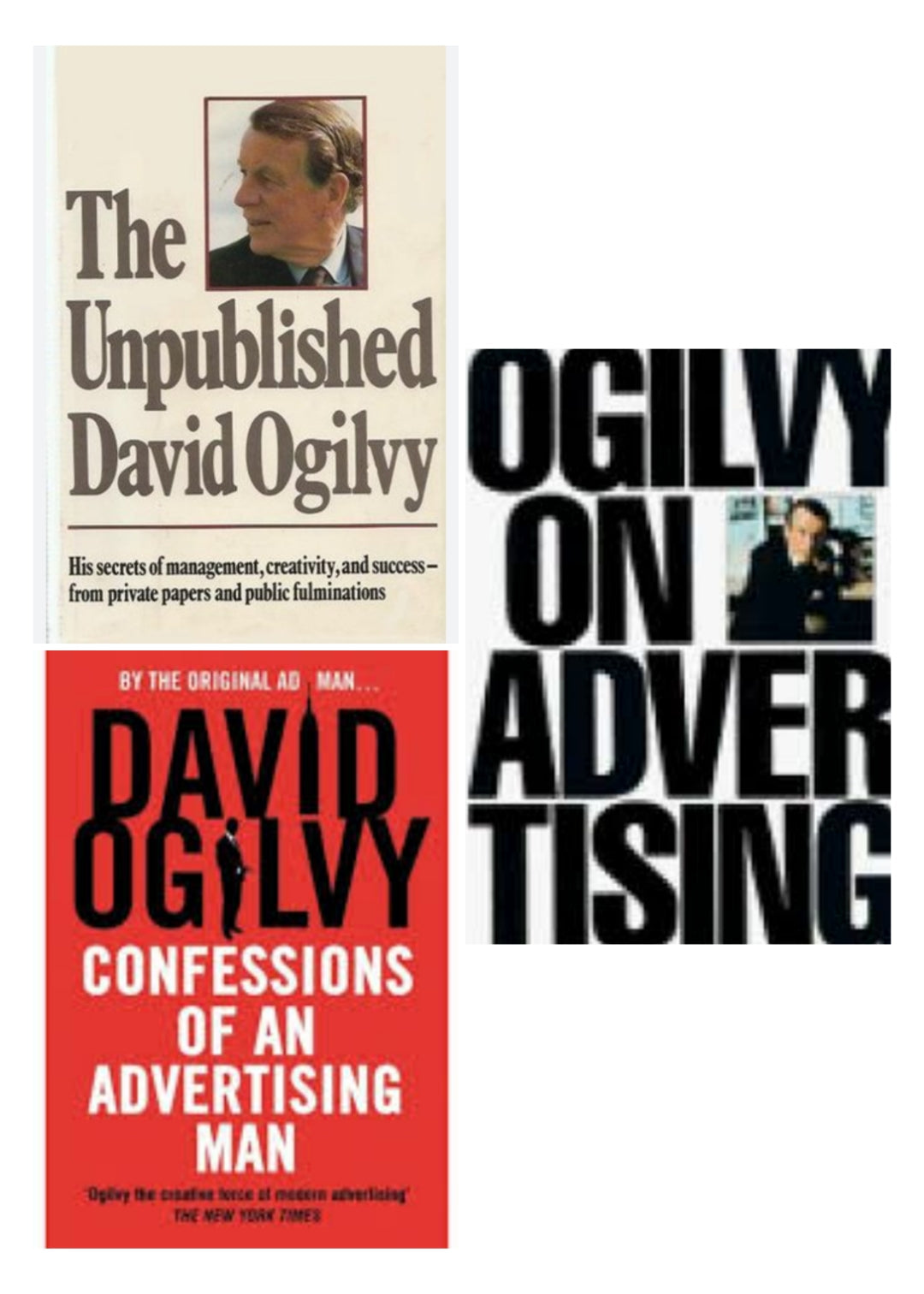 David Ogilvy 3-Book Collection