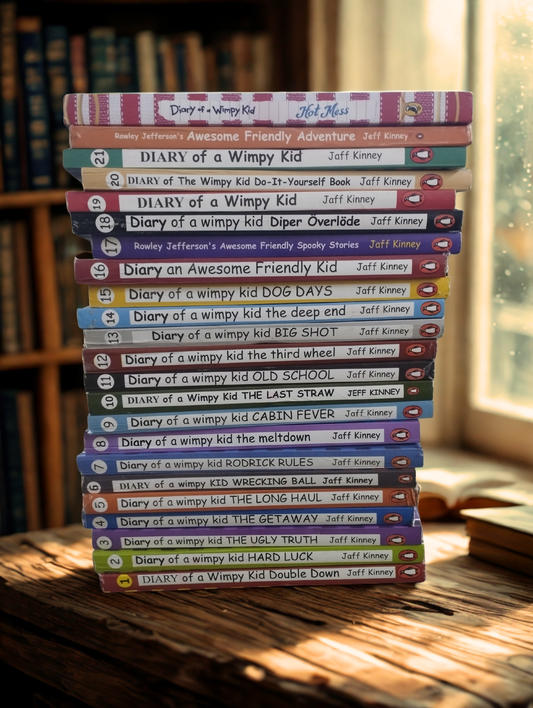Wimpy Kid Set – 23 Books Rs. 5500 FREE home delivery