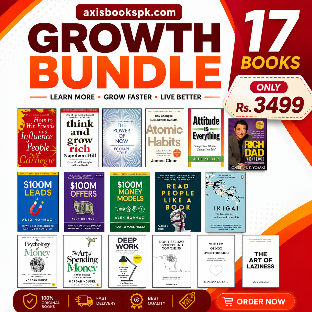 Growth bundle of 17 books Rs.3499